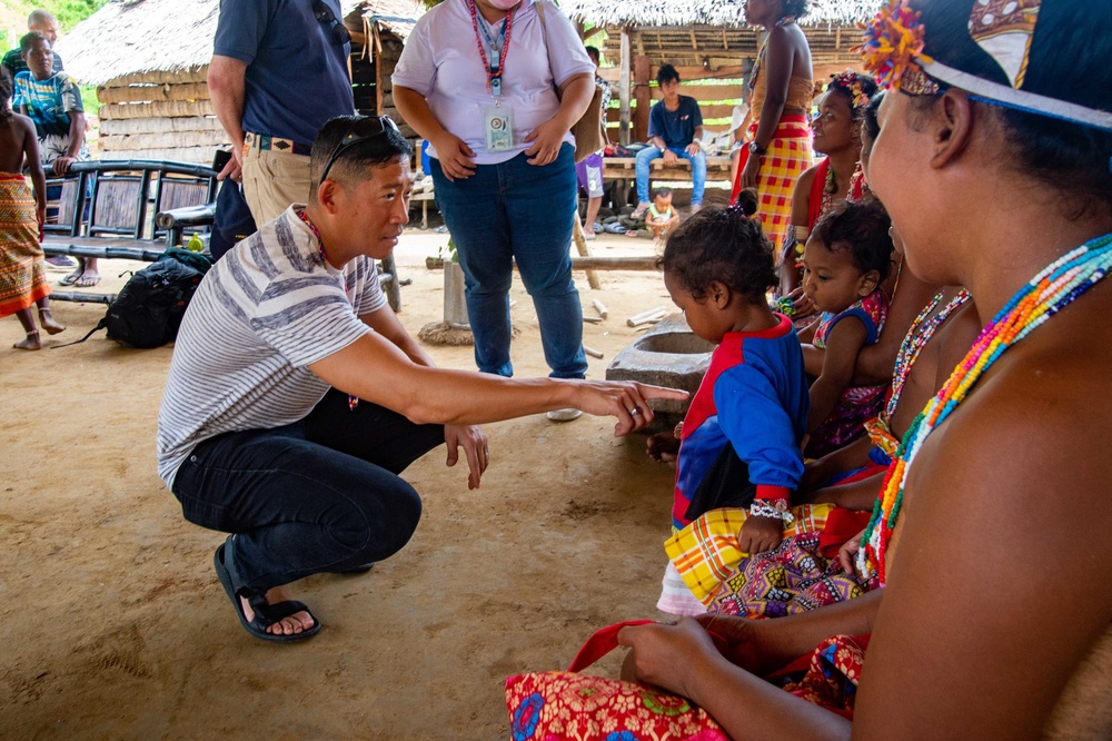 Pacific Partnership 2022 Sailors Participate in a Host Navy Outreach Event