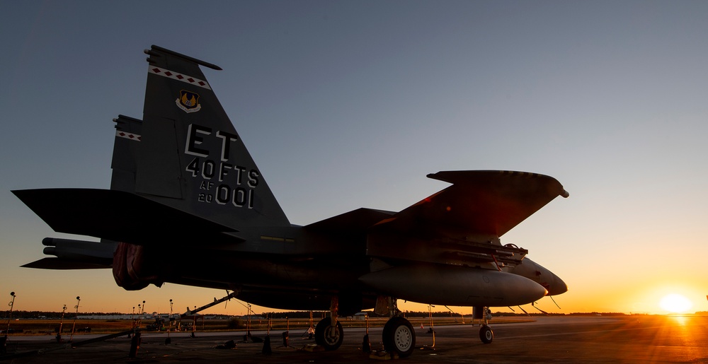 F-15 acoustic testing