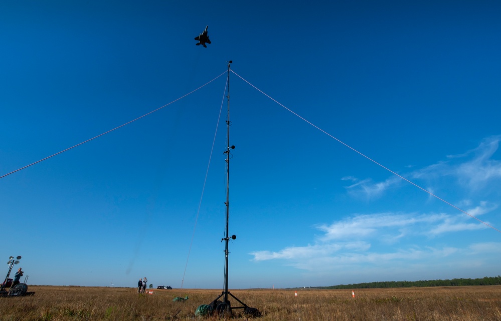 F-15 acoustic testing