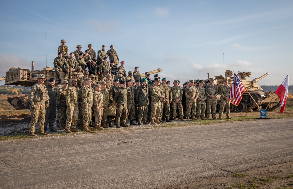 U.S. Army Units Host Abrams Logistical Summit in Drawsko Pomorskie