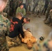 Division religious program personnel train to provide casualty care