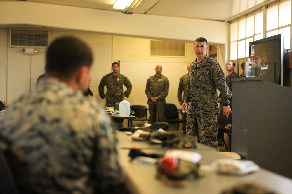 Division religious program personnel train to provide casualty care