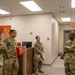 Chief Master Sgt. Tyrone McDougald and Senior Master Sgt. Yue Yan Huang visit the 1st Special Operations Medical Group