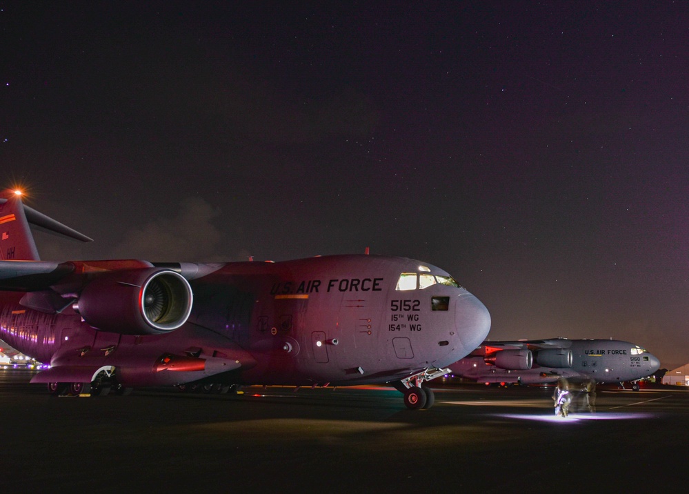 15th Wing provides mobility support during Joint Pacific Multinational Readiness Center 23-01