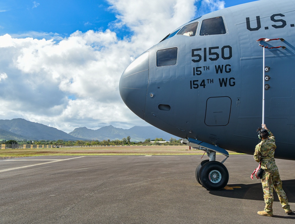 15th Wing provides mobility support during Joint Pacific Multinational Readiness Center 23-01