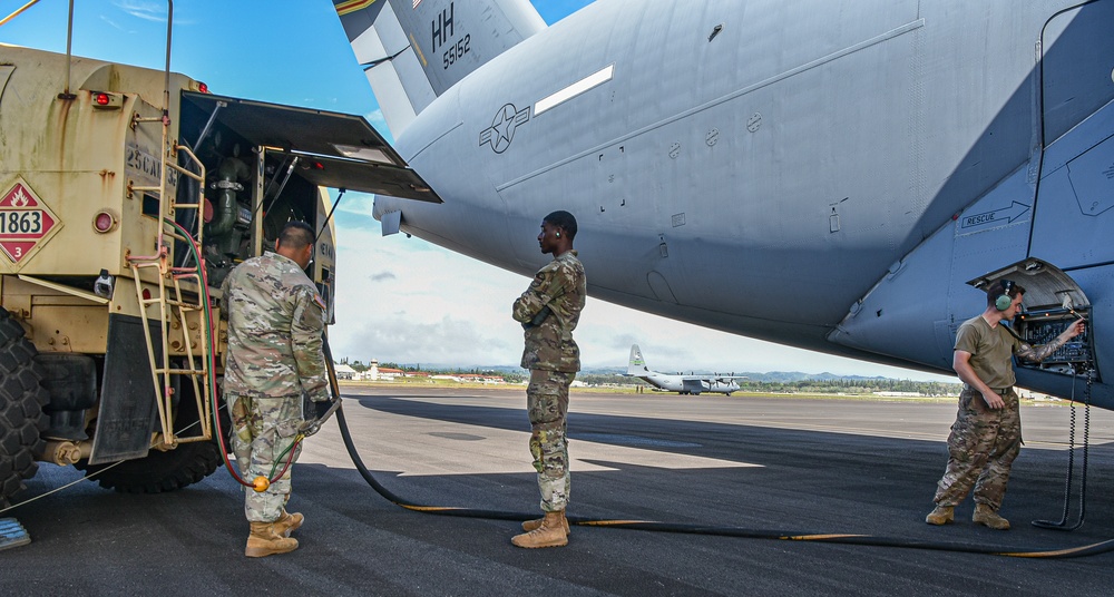 15th Wing provides mobility support during Joint Pacific Multinational Readiness Center 23-01