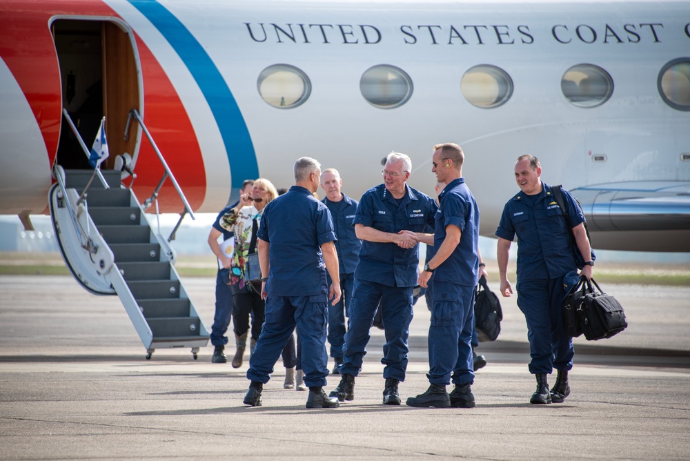 Coast Guard vice commandant visits units in Houston, Texas