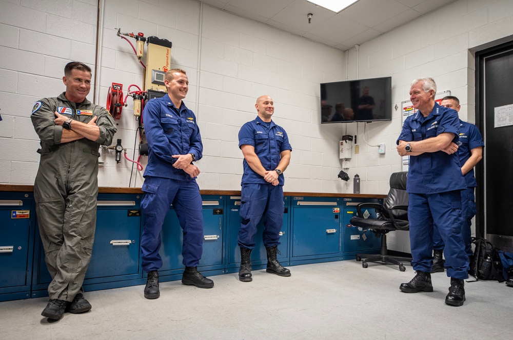 Coast Guard vice commandant visits units in Houston, Texas