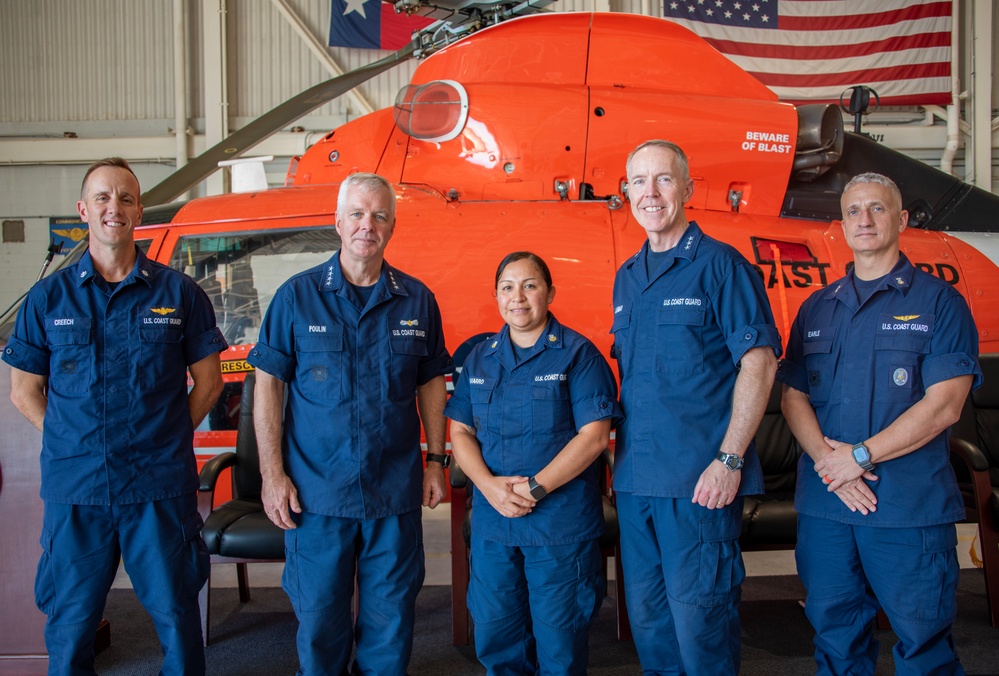 Coast Guard vice commandant visits units in Houston, Texas