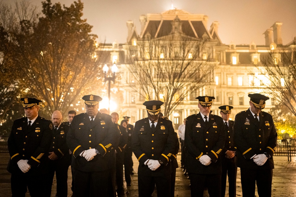 Wreath Laying in honor of Officer Coffelt