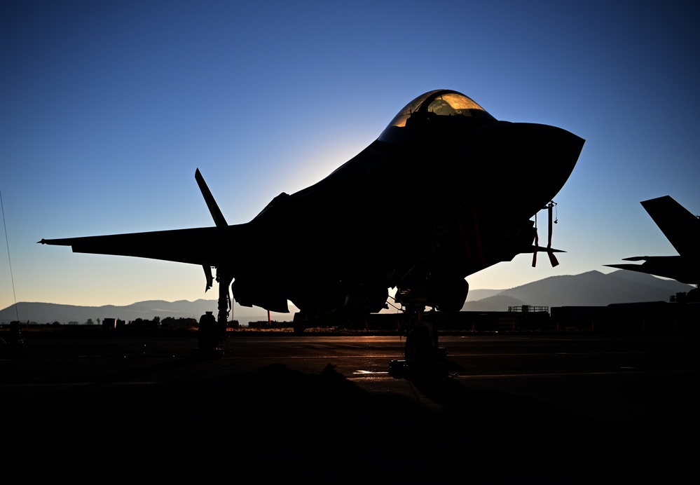 F-35 fighters put 173rd Fighter Wing’s ample range space to the test