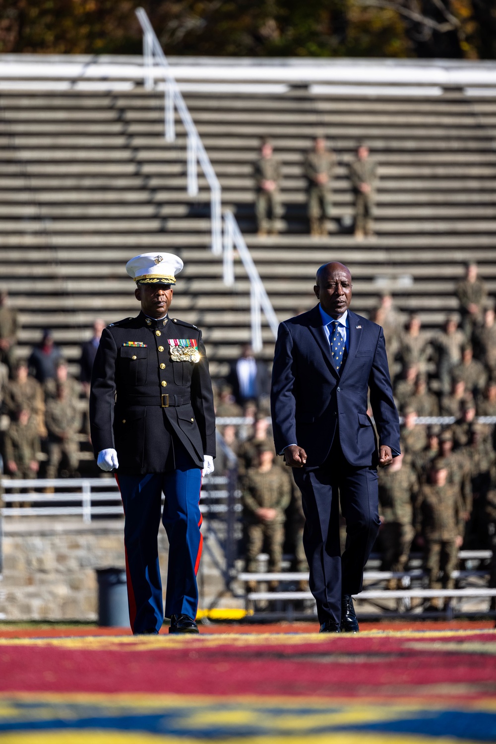 Marine Corps Base Quantico Cake Cutting Ceremony