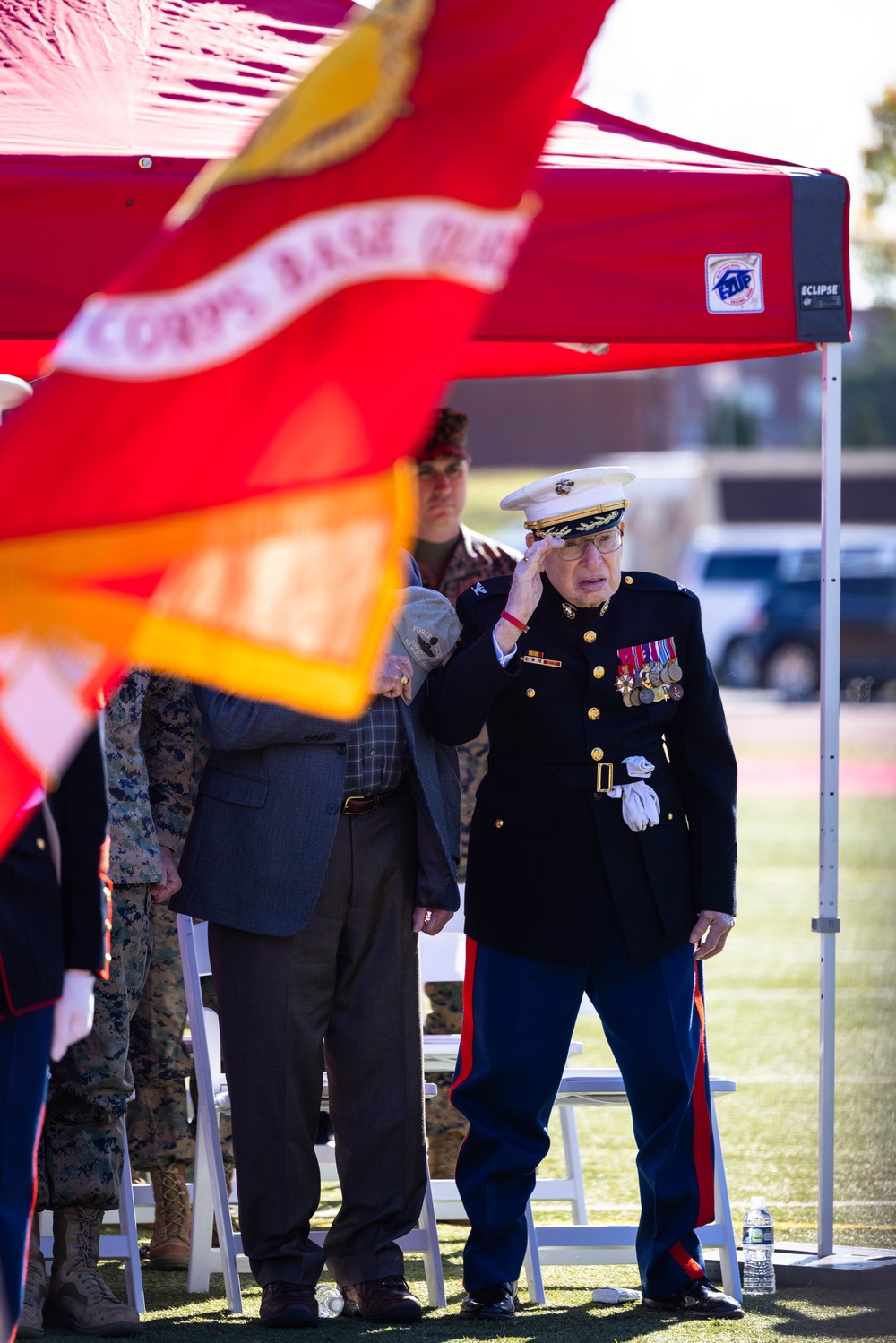 Marine Corps Base Quantico Cake Cutting Ceremony