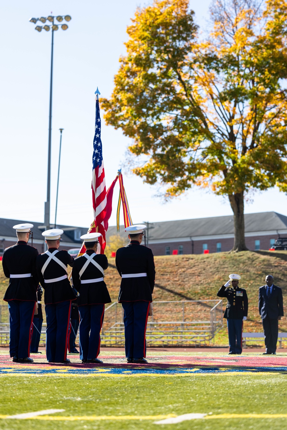 Marine Corps Base Quantico Cake Cutting Ceremony