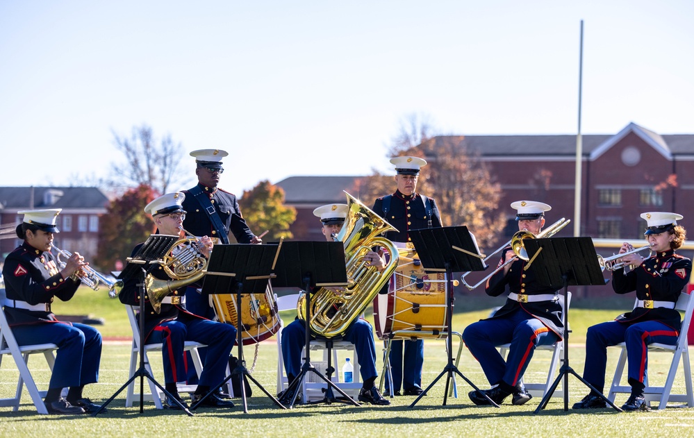 Marine Corps Base Quantico Cake Cutting Ceremony