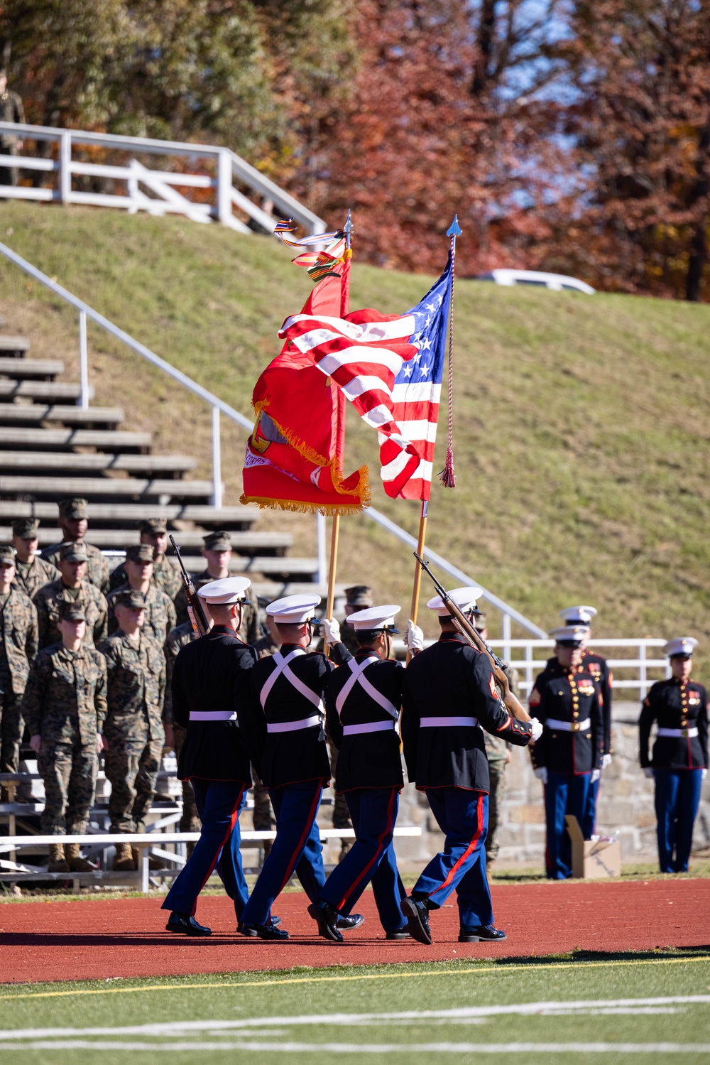 Marine Corps Base Quantico Cake Cutting Ceremony