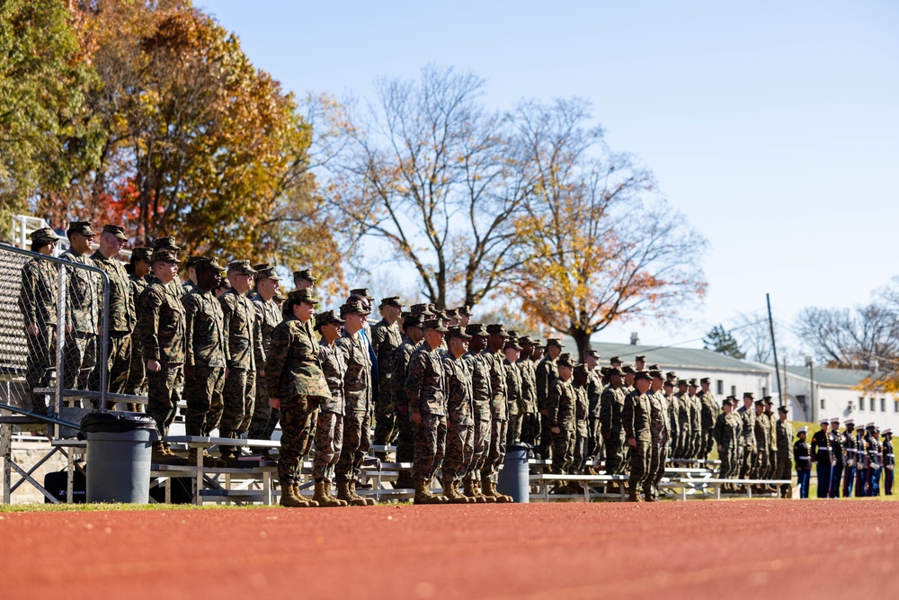 Marine Corps Base Quantico Cake Cutting Ceremony