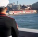 USS Arlington; II MEF Marines arrive for Veterans Day New York