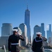 USS Arlington; II MEF Marines arrive for Veterans Day New York