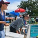 Local swim teams dive back into competition at Andersen AFB