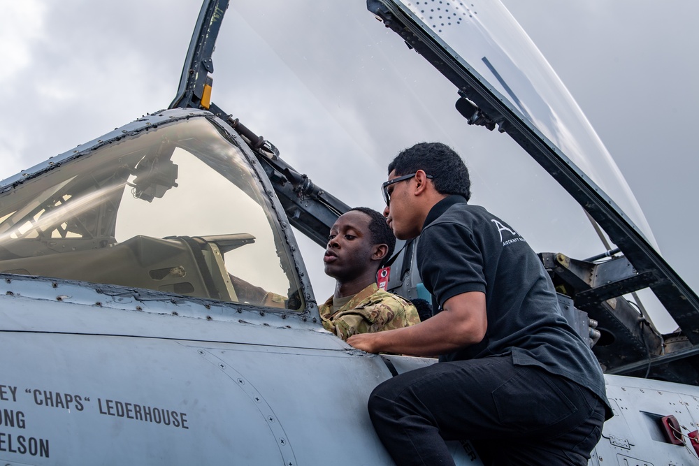 A-10C Thunderbolt II Familiarization training in Palau