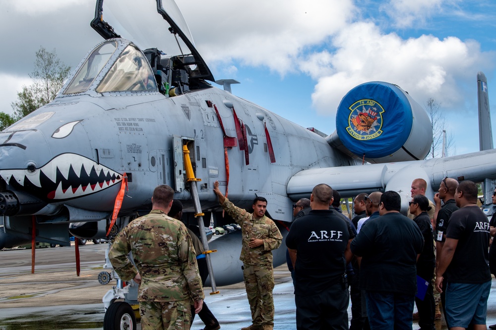 A-10C Thunderbolt II Familiarization training in Palau