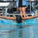 Local swim teams dive back into competition at Andersen AFB