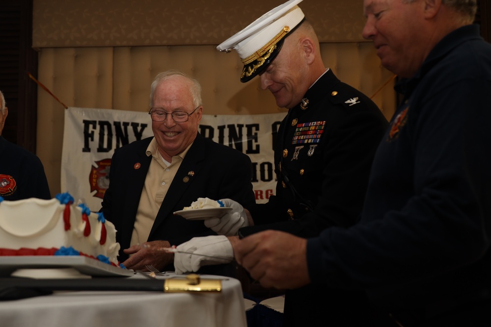 Local Marines, FDNY Marine Corps Association celebrate 247th Marine Corps Birthday