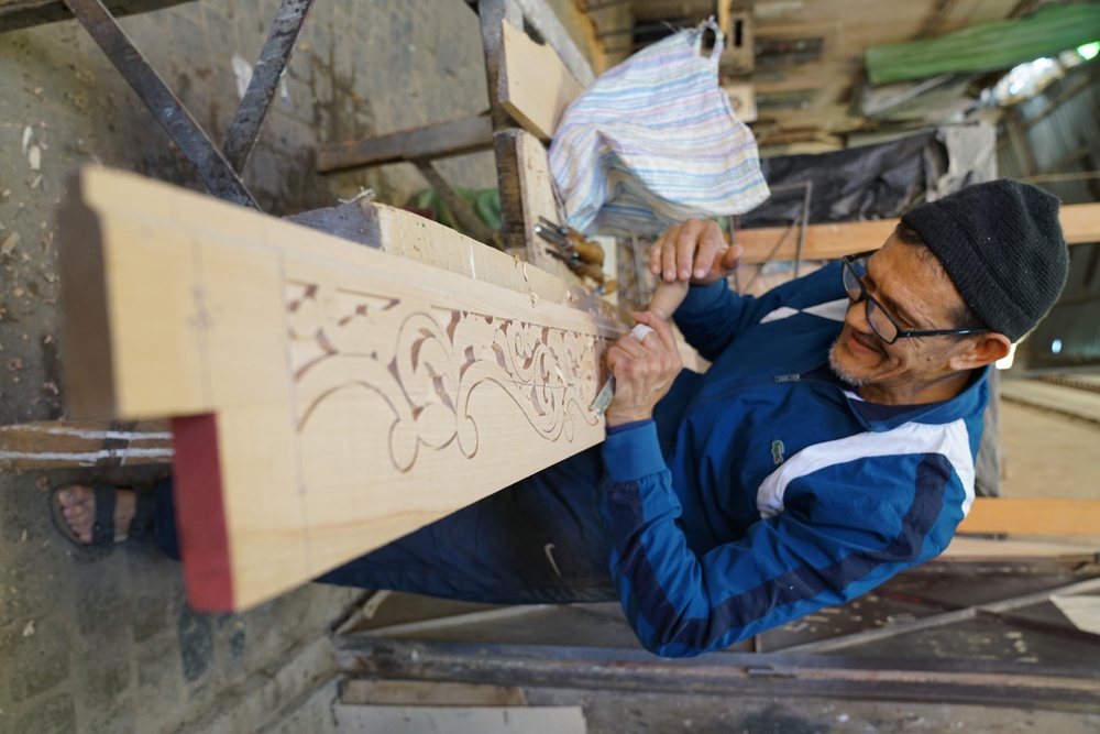 Abderrahim Assim at his Workshop in Marrakech