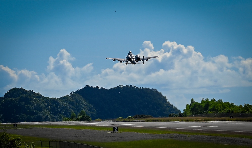 23 WG personnel operate out of Palau during Iron Thunder