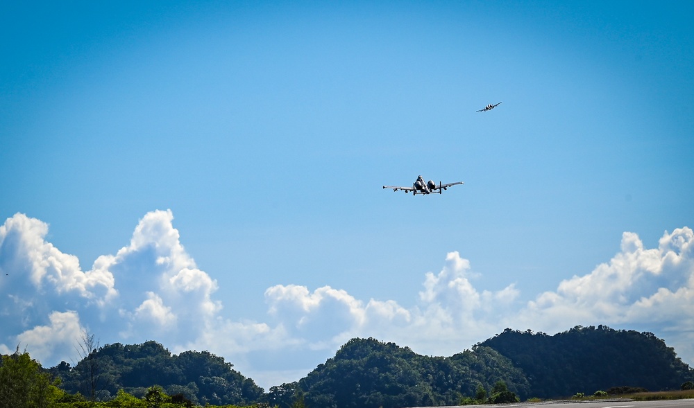 23 WG personnel operate out of Palau during Iron Thunder