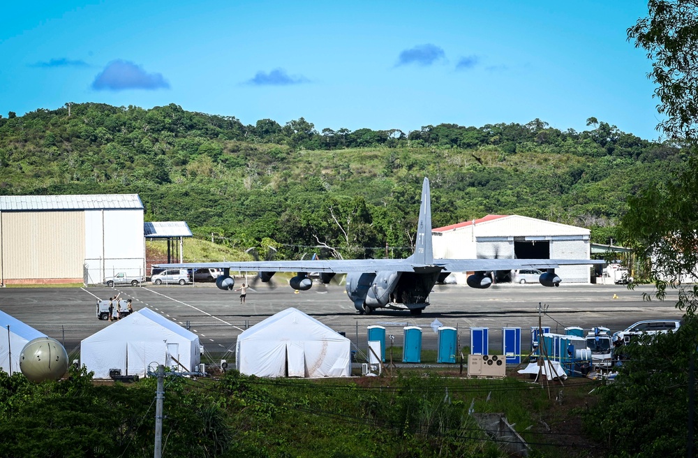 23 WG personnel operate out of Palau during Iron Thunder