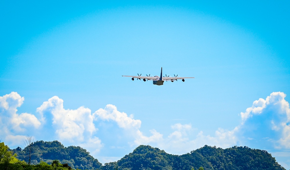 23 WG personnel operate out of Palau during Iron Thunder