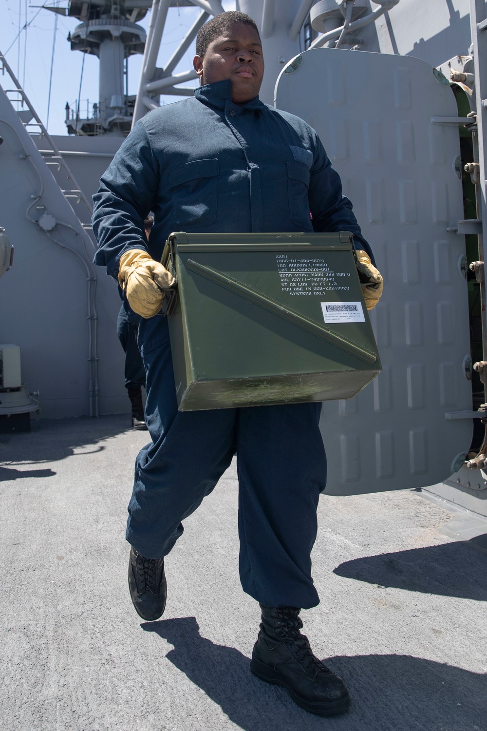 USS Tripoli CIWS Upload