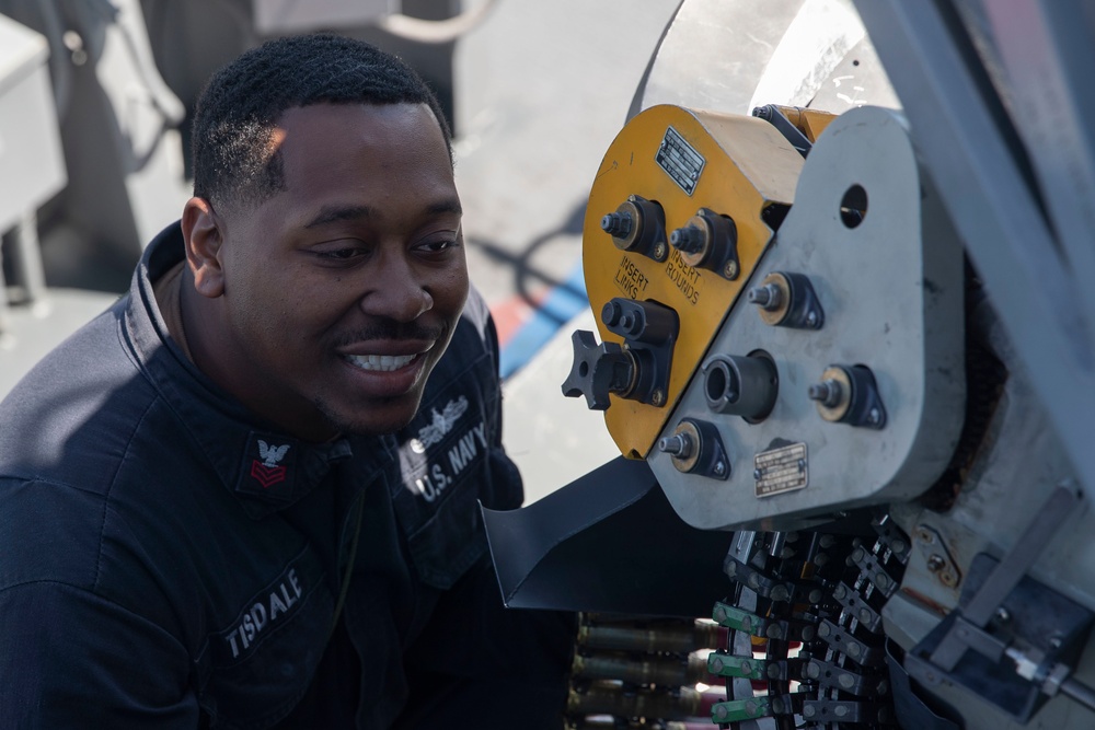 USS Tripoli CIWS Upload