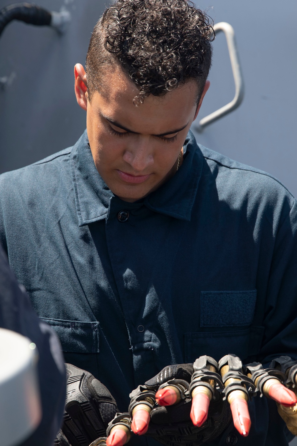 USS Tripoli CIWS Upload