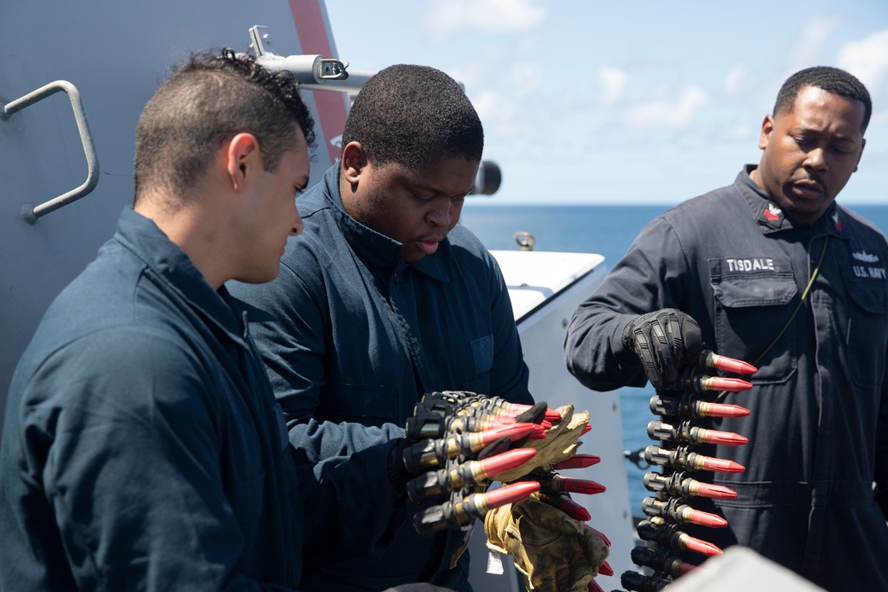 USS Tripoli CIWS Upload