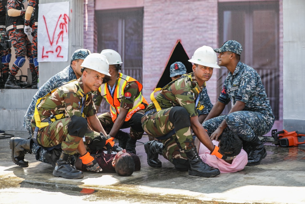 Bangladesh DREE 22 Disaster Response demonstration