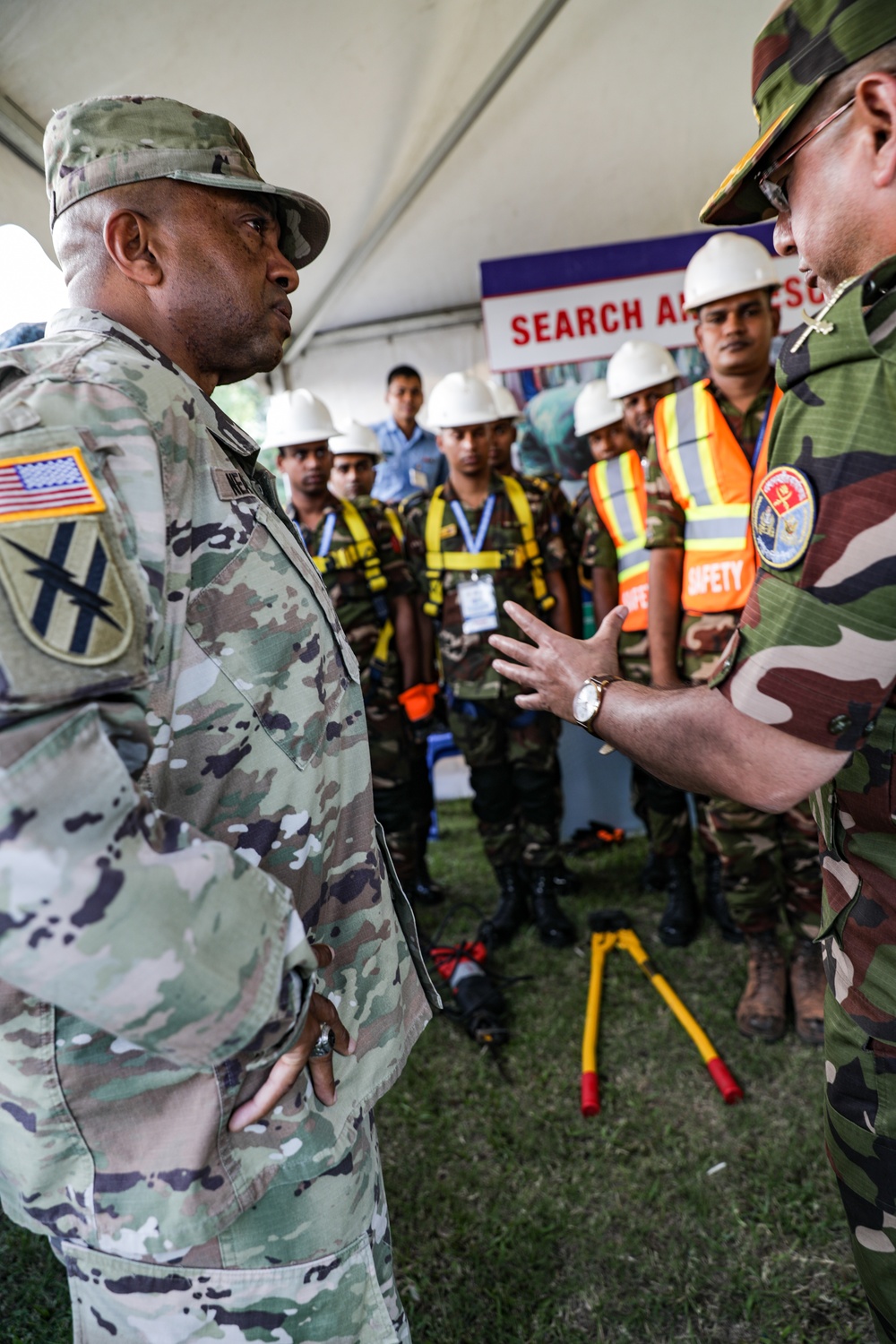 Bangladesh DREE 22 Disaster Response demonstration