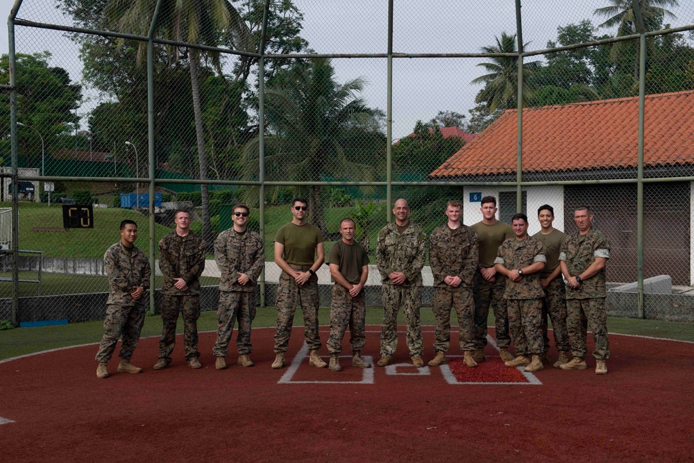 U.S. Marine Corps Host Combat Fitness Test