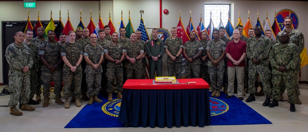 U.S. Marine Corps Host 247th Birthday Celebration at COMLOG WESTPAC