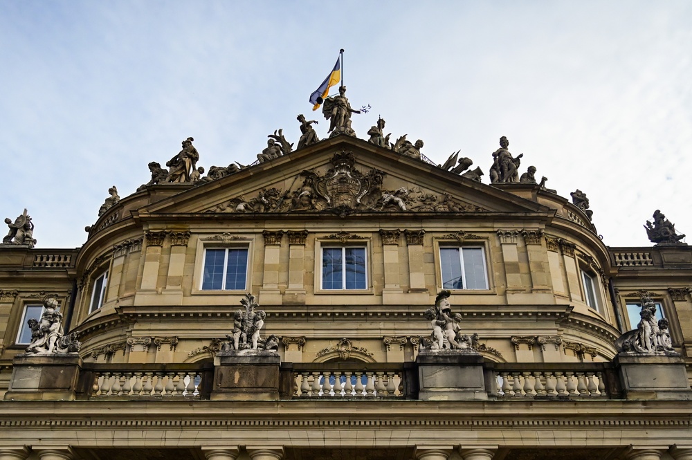 The &quot;neue Schloss&quot; in Stuttgart