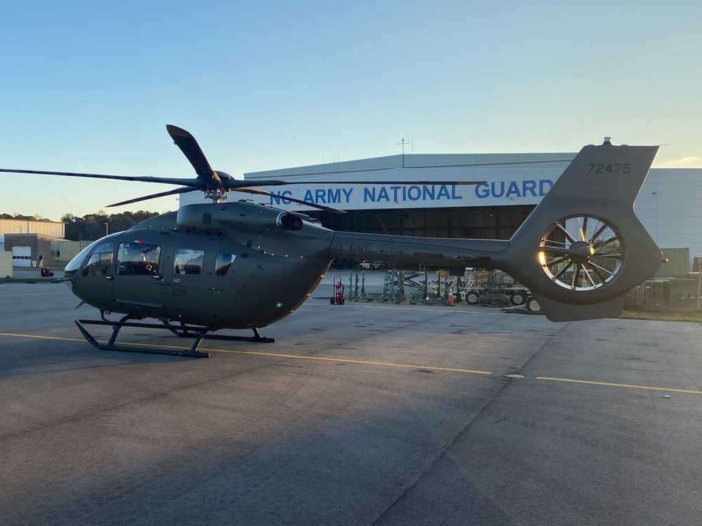 North Carolina National Guard  Receives New UH-72B Lakota Helicopters