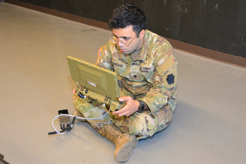 Pa. Guard Soldiers train with new robotic system
