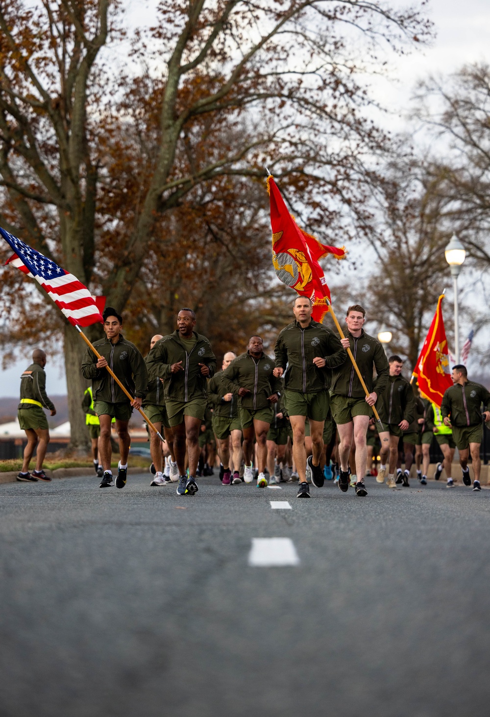 Marine Corps Base Quantico Motivational Run