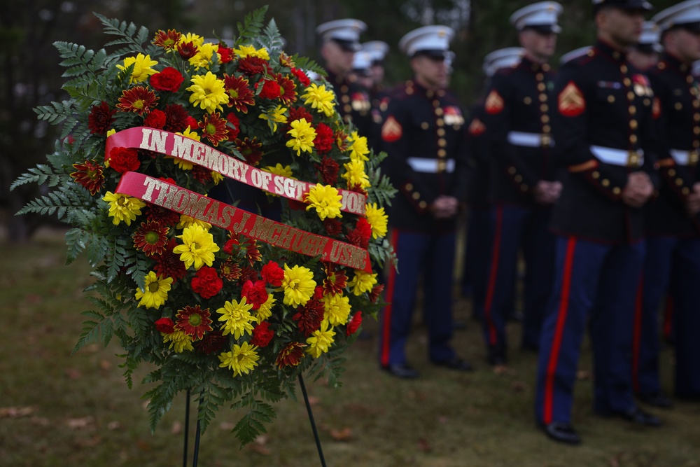 MCB Camp Lejeune hosts the annual Sgt. Maj. McHugh Wreath-Laying Ceremony