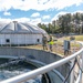 Behind The Triad at Fort McCoy's Wastewater Treatment Facility