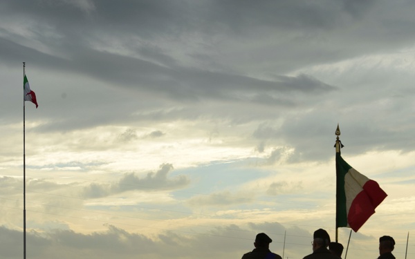 Italian Military Members Honor Fallen Soldiers on Armed Forces Day