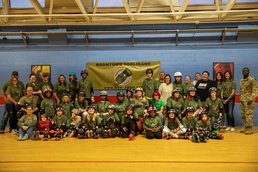 Boomtown Hooligans Roller Derby Team on Fort Stewart, Georgia