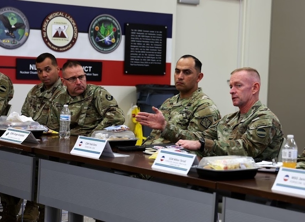 DVIDS - Images - FORSCOM command sergeant major visits premier U.S ...